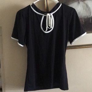 Rock Steady top with keyhole tie